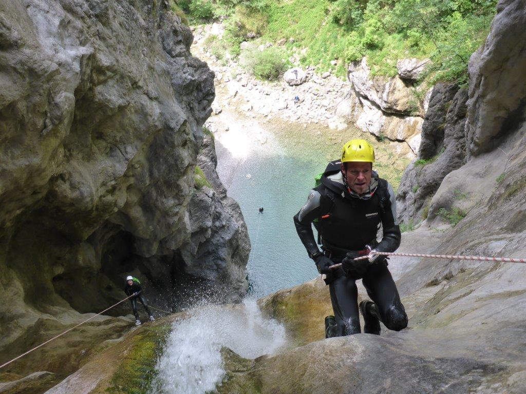 Canyoning Schnupper-Tageskurs
