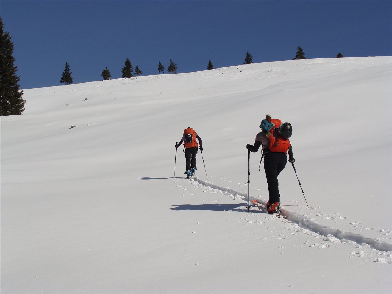 Skiüberschreitung Stuhleck auf historischen Wegen